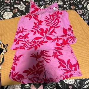 Old navy shirt and short set